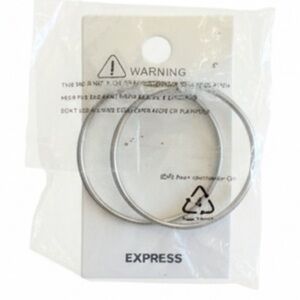 Express hoop earrings • NWT • only 1 available